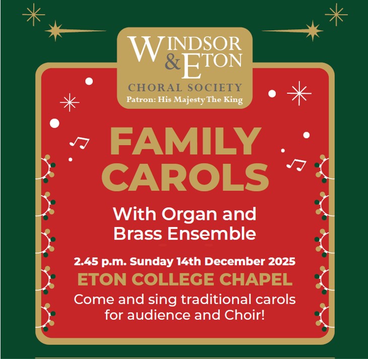 Tickets for Xmas Carols go on sale from 3rd November