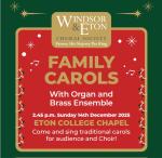 Tickets for Xmas Carols go on sale from 3rd November